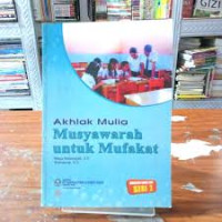 Image of Akhlak mulia musyawarah untuk mufakat