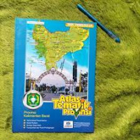 Image of Atlas tematik provinsi kalimantan barat