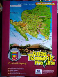 Image of Atlas tematik provinsi lampung