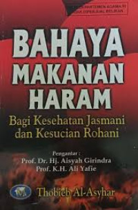 Image of Bahaya makanan haramkesehatan jasmani kesucian rohani