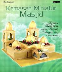 Image of Kemasan miniatur Masjid