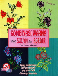 Image of Kombinasi warna motif sulam dan bordir