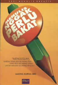 Image of Menulis engga perlu bakat