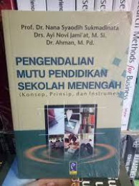 Image of Pengendalian mutu pendidikan di sekolah