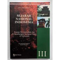 Image of Sejarah nasional Indonesia 3