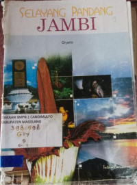 Image of Selayang pandang Jambi