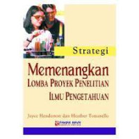 Image of Strategi Memenangkan lomba proyek penelitian Ilmu Pengetahuan