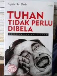 Image of Tuhan tidak perlu di bela